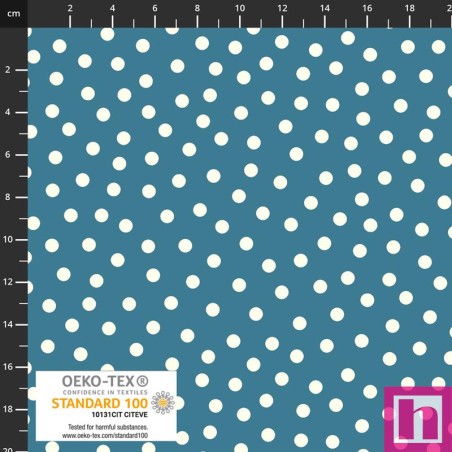 P137-4514-631 PATCH.AMERICANO LINA BASIC (17) 110 CM. ALGODON 100% AZUL Venta en piezas de 6.00 M