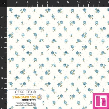 P137-4514-635 PATCH.AMERICANO LINA BASIC (21) 110 CM. ALGODON 100% AZUL Venta en piezas de 6.00 M