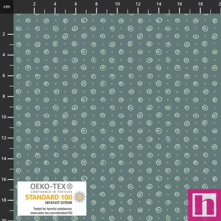 P137-4514-638 PATCH.AMERICANO LINA BASIC (24) 110 CM. ALGODON 100% TURQUESA Venta en piezas de 6.00 M