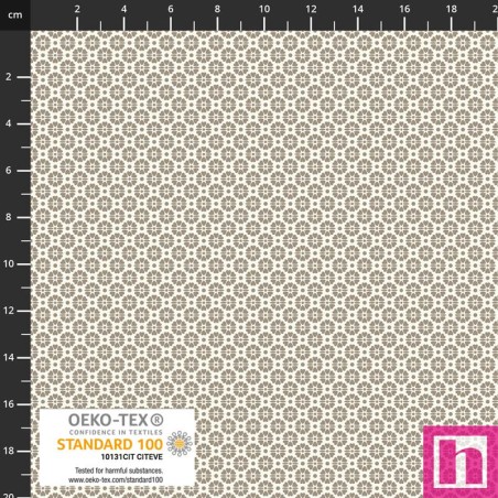 P137-4514-649 PATCH.AMERICANO LINA BASIC (35) 110 CM. ALGODON 100% TOPO Venta en piezas de 6.00 M