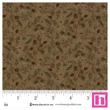 P140-3462-66 PATCH. AMERICANO THISTLE AND RYE (01) 110 CM. ALGODON 100% VERDE Venta en piezas de 7.00 M