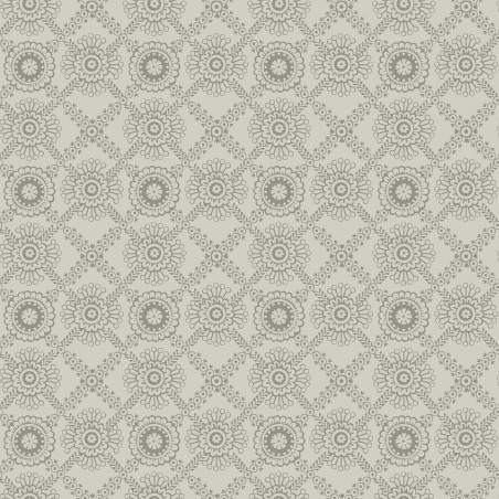 P17-MAS11266-E PATCH. AMERICANO MIDNIGHT BLOOM (15) 110 CM. ALGODON 100% PLATA Venta en piezas de 7.00 M
