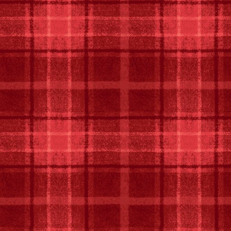 P17-MASF10896-R2 PATCH. AMERICANO SNOWTOP MOUNTAIN FLANNEL (06) 110 CM. FRANELA ALGODON 100% ROJO Venta en piezas de 5.50 M