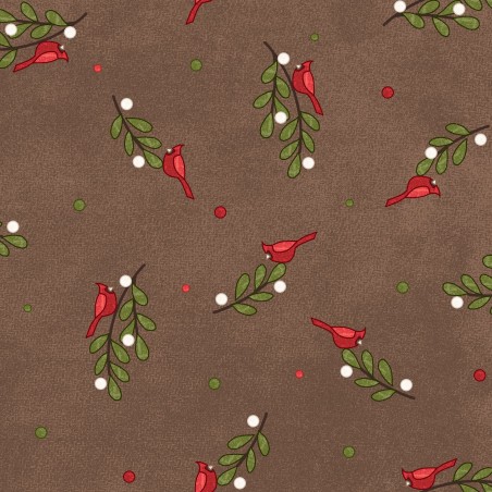P17-MASF11164-A PATCH. AMERICANO SNOWTOP MOUNTAIN FLANNEL (13) 110 CM. FRANELA ALGODON 100% MARRON Venta en piezas de 5.50 M