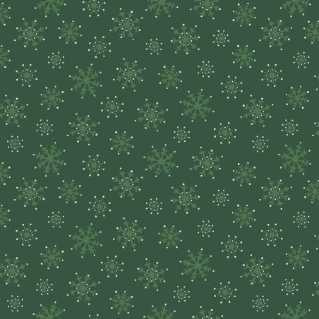 P17-MASM11115-G PATCH. AMERICANO MERRY MIX (20) 110 CM. ALGODON 100% VERDE/PLATA METALLIC Venta en piezas de 7.00 M