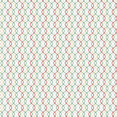 P17-MASM11117-WZ PATCH. AMERICANO MERRY MIX (22) 110 CM. ALGODON 100% BLANCO/DORADO METALLIC Venta en piezas de 7.00 M
