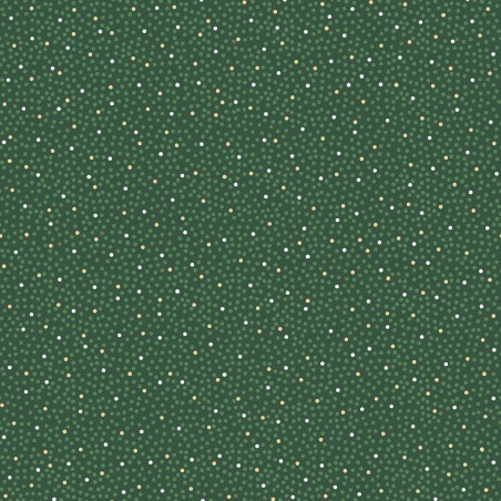 P17-MASM11118-G PATCH. AMERICANO MERRY MIX (17) 110 CM. ALGODON 100% VERDE/PLATA METALLIC Venta en piezas de 7.00 M