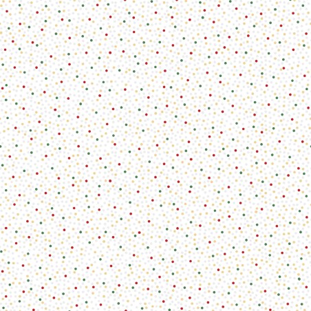 P17-MASM11118-WZ PATCH. AMERICANO MERRY MIX (16) 110 CM. ALGODON 100% BLANCO/DORADO METALLIC Venta en piezas de 7.00 M