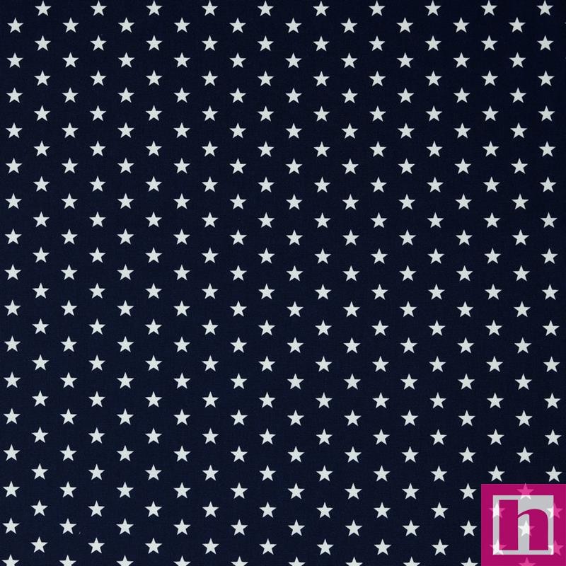 P94-4955-002 POPELIN ESTAMPADO DORIA (36) 148 CM.-130 GR/M2 ALGODON 100% MARINO Venta en piezas de 5.00 M