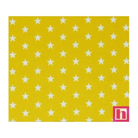 P94-4955-016 POPELIN ESTAMPADO DORIA (48) 148 CM.-130 GR/M2 ALGODON 100% AMARILLO Venta en piezas de 5.00 M