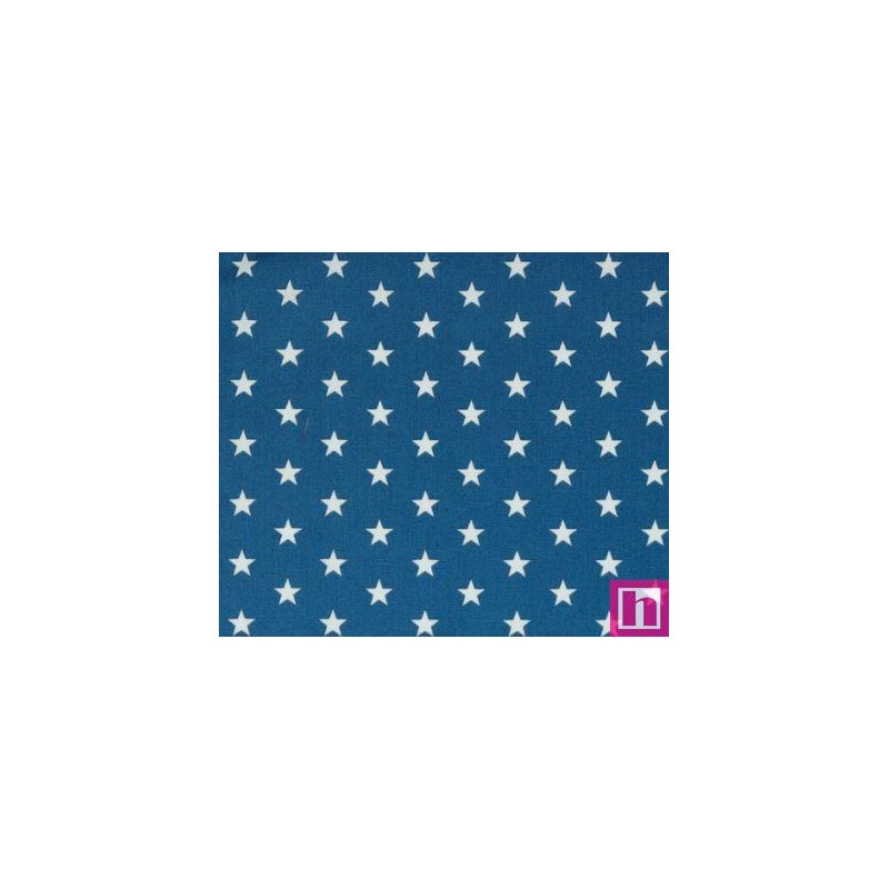 P94-4955-025 POPELIN ESTAMPADO DORIA (33) 148 CM.-130 GR/M2 ALGODON 100% AZUL Venta en piezas de 5.00 M