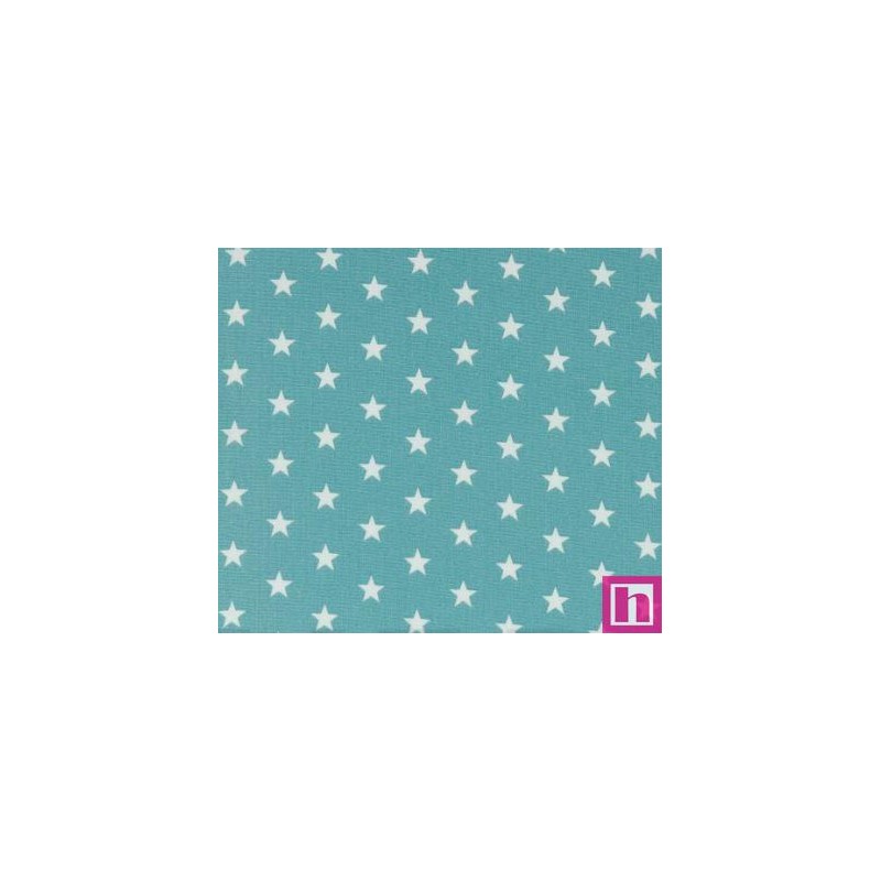 P94-4955-029 POPELIN ESTAMPADO DORIA (54) 148 CM.-130 GR/M2 ALGODON 100% CIAN Venta en piezas de 5.00 M