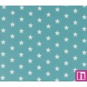P94-4955-029 POPELIN ESTAMPADO DORIA (54) 148 CM.-130 GR/M2 ALGODON 100% CIAN Venta en piezas de 5.00 M