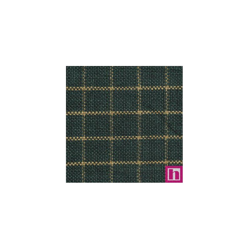 64711 PATCH. AMERICANO TRAMADO WILLSON (49) 110 CM. ALGODON 100% VERDE/CAMEL Venta en piezas de 7.00 M