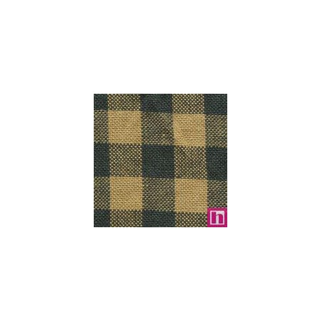 64712 PATCH. AMERICANO TRAMADO WILLSON (50) 110 CM. ALGODON 100% CAMEL/VERDE Venta en piezas de 7.00 M