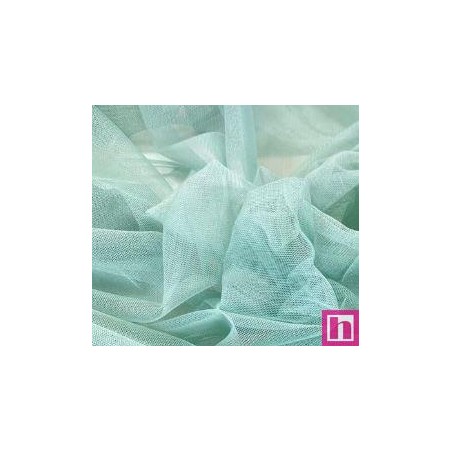 64721 MELINA TUL LISO (06) 1.50 M. POLIESTER 100% MENTA Venta en piezas de 10.00 M