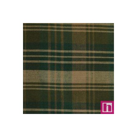 66099 PATCH. AMERICANO TRAMADO WILLSON (56) 110 CM. ALGODON 100% VERDE/CAMEL Venta en piezas de 7.00 M
