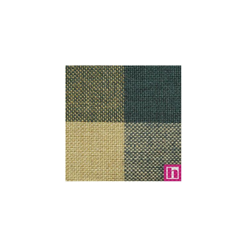 66101 PATCH. AMERICANO TRAMADO WILLSON (58) 110 CM. ALGODON 100% VERDE/CAMEL Venta en piezas de 7.00 M