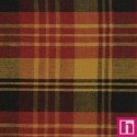 66103 PATCH. AMERICANO TRAMADO WILLSON (60) 110 CM. ALGODON 100% GRANATE/CAMEL/NEGRO Venta en piezas de 7.00 M