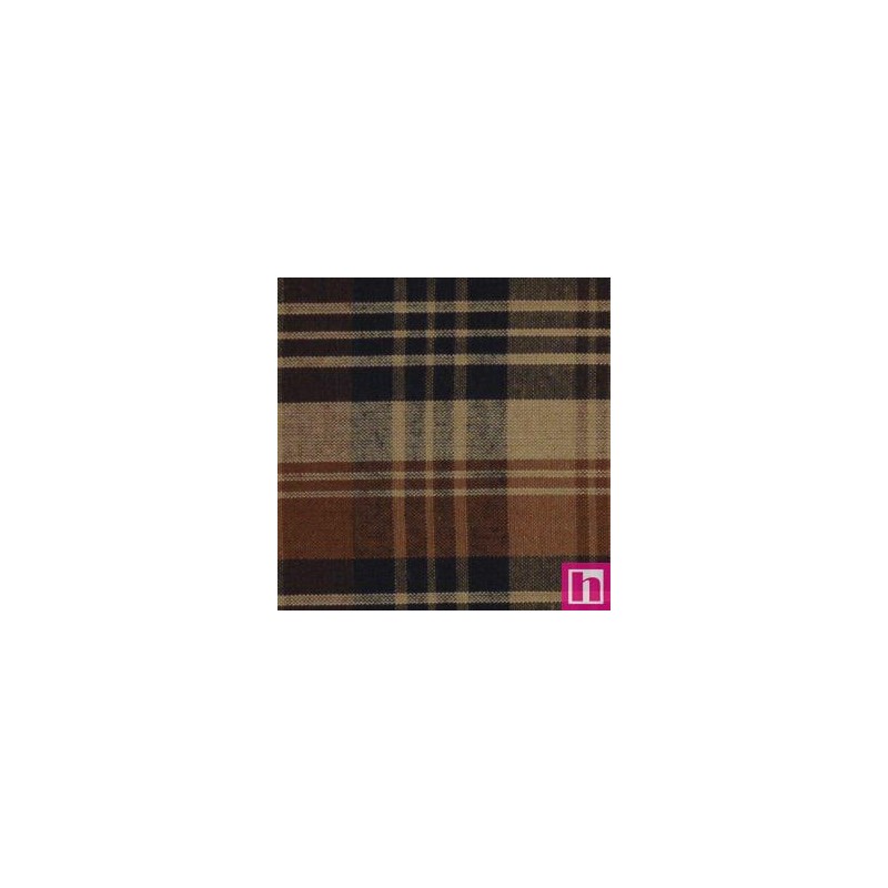 66105 PATCH. AMERICANO TRAMADO WILLSON (62) 110 CM. ALGODON 100% MARRON/CAMEL/NEGRO Venta en piezas de 7.00 M