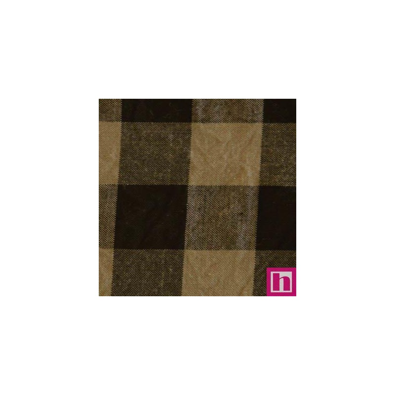 66107 PATCH. AMERICANO TRAMADO WILLSON (64) 110 CM. ALGODON 100% CAMEL/NEGRO Venta en piezas de 7.00 M