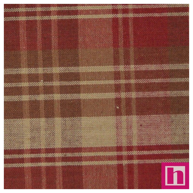 66113 PATCH. AMERICANO TRAMADO WILLSON (70) 110 CM. ALGODON 100% GRANATE/MARRON/CAMEL Venta en piezas de 7.00 M