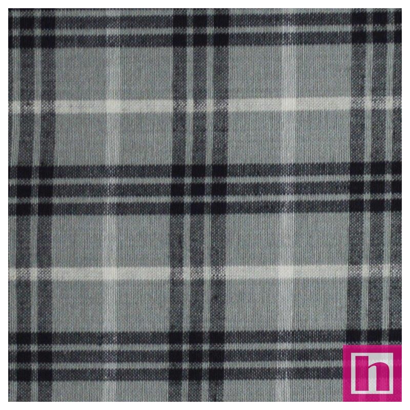 66116 PATCH. AMERICANO TRAMADO WILLSON (73) 110 CM. ALGODON 100% GRIS/NEGRO/BLANCO Venta en piezas de 7.00 M