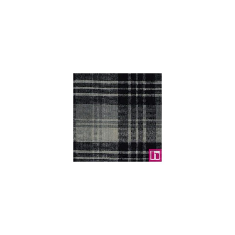 66118 PATCH. AMERICANO TRAMADO WILLSON (75) 110 CM. ALGODON 100% GRIS/NEGRO/BLANCO Venta en piezas de 7.00 M