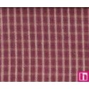 67414 PATCH. AMERICANO TRAMADO WILLSON (86) 110 CM. ALGODON 100% GRANATE/CAMEL Venta en piezas de 7.00 M