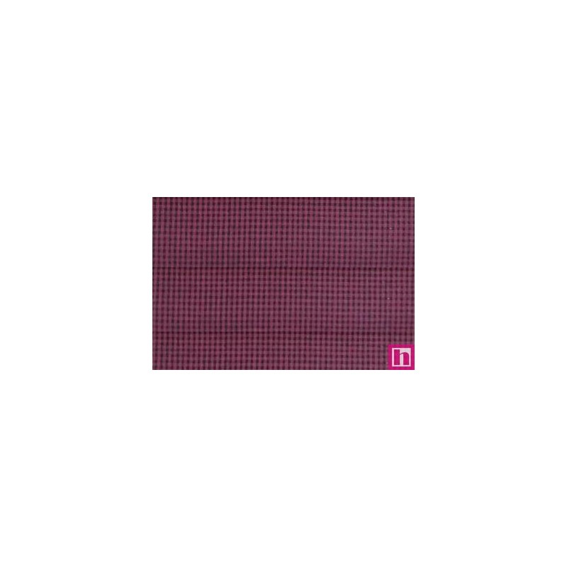 67415 PATCH. AMERICANO TRAMADO WILLSON (89) 110 CM. ALGODON 100% GRANATE/NEGRO Venta en piezas de 7.00 M