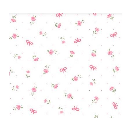 67950 PIQUE ESTAMPADO ASTERIA (01) 1.50 M. 140 GR/M2. ALGODON 100% BLANCO/ROSA Venta en piezas de 6.00 M