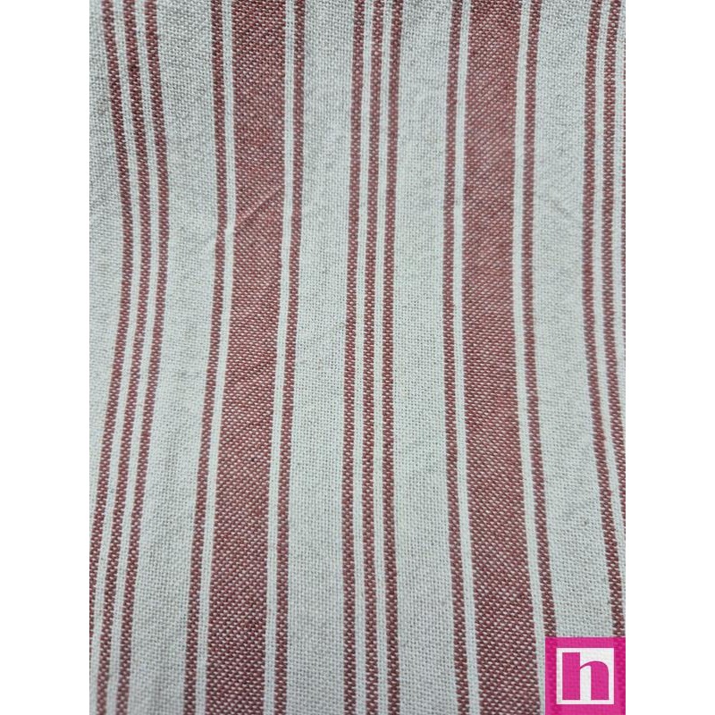 68062 TEJIDO TRAMADO NOREL (23) 150 CM. ALGODON 100% TEJA Venta en piezas de 7.00 M