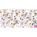 68103 VIYELA ESTAMPADA CUTIE (02) 1.50 M. 145 GR/M2 - ALGODON 100% BLANCO Venta en piezas de 10.00 M