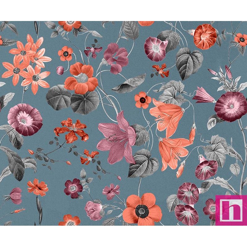 68104 VIYELA ESTAMPADA CUTIE (03) 1.50 M. 145 GR/M2 - ALGODON 100% NAVY Venta en piezas de 10.00 M