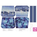 68114 TOTE BAGS NAVY BLE - REVERSIBLE Y REPELENTE AL AGUA (05) 45X50 CMS. POLIESTER 100% NAVY Venta en piezas de 1.00 U