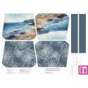 68115 TOTE BAGS ROCOSO - REVERSIBLE Y REPELENTE AL AGUA (06) 45X50 CMS. POLIESTER 100% AZUL Venta en piezas de 1.00 U