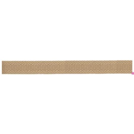 903069-15-24 CINTA TEJIDA INAYA 15 MM. POLIESTER 100% CAMEL Venta en piezas de 45.00 M