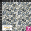 P137-4514-560 PATCH.AMERICANO WILD MEADOW (01) 110 CM. ALGODON 100% AZUL Venta en piezas de 6.00 M