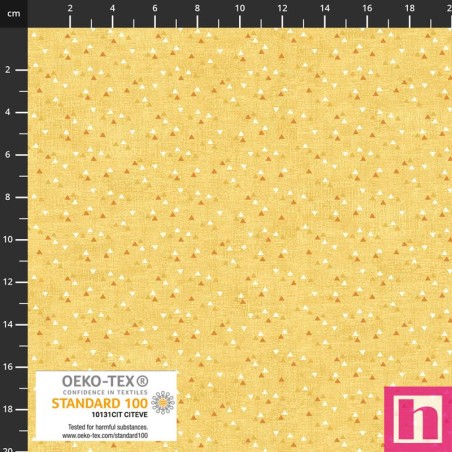 P137-4514-657 PATCH.AMERICANO LINA BASIC (43) 110 CM. ALGODON 100% AMARILLO Venta en piezas de 6.00 M