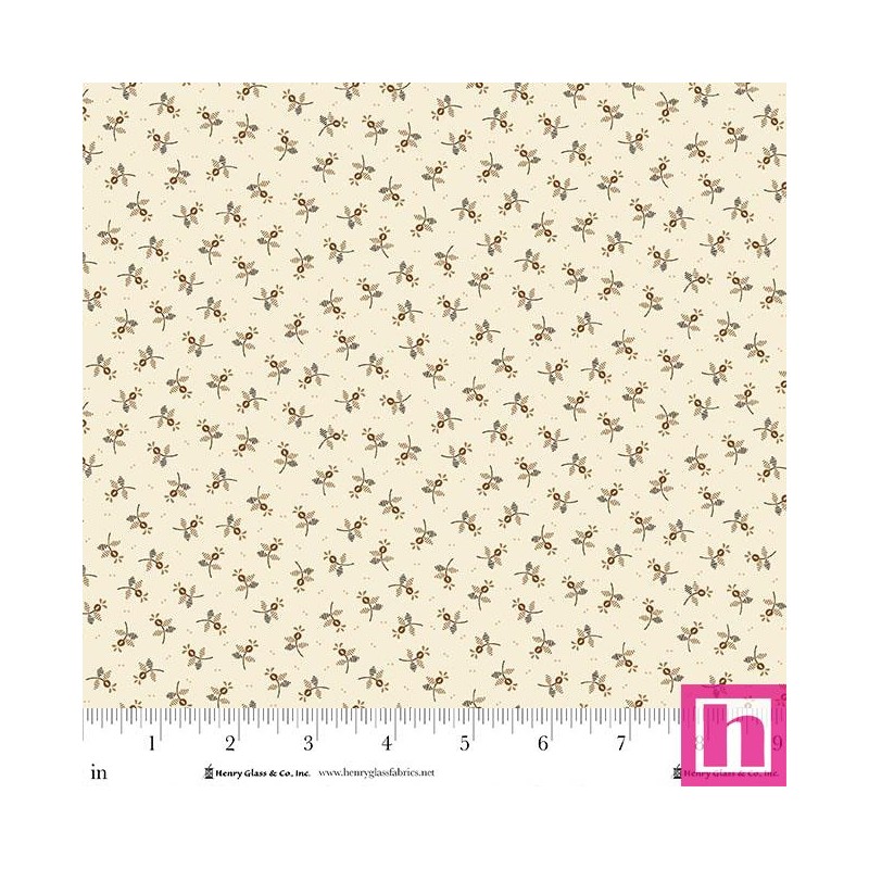 P140-1954-40 PATCH. AMERICANO BUTTERCREAM AND BRICKLE BITS BASIC (02) 110 CM. ALGODON 100% CREMA Venta en piezas de 7.00 M
