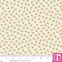 P140-1954-40 PATCH. AMERICANO BUTTERCREAM AND BRICKLE BITS BASIC (02) 110 CM. ALGODON 100% CREMA Venta en piezas de 7.00 M