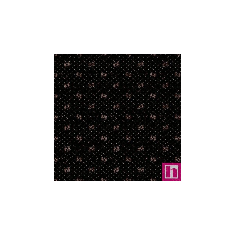 P140-2944-99 PATCH. AMERICANO TIMELESS LINEN BASICS-BUTTERMILK BLENDERS (30) 110 CM. ALGODON 100% NEGRO Venta en piezas de 7.00