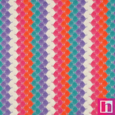 P94-3589-001 PUNTO DE CROCHET BELLARINA (01) 150 CM. 170 GR/M2. POLIESTER 100% MULTICOLOR Venta en piezas de 6.00 M