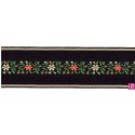 125619-60-02 TAPACOSTURAS FANTASIA KESIA 60 MM. POLIESTER 100% NEGRO Venta en piezas de 15.00 M