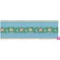125619-60-16 TAPACOSTURAS FANTASIA KESIA 60 MM. POLIESTER 100% AZUL Venta en piezas de 15.00 M