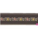125619-60-25 TAPACOSTURAS FANTASIA KESIA 60 MM. POLIESTER 100% MARRON Venta en piezas de 15.00 M