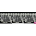 126952-003 VOLANTE TUL FRUNCIDO DOTIA 60 MM. POLIESTER 100% MARFIL Venta en piezas de 10.00 M