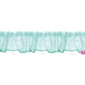 126952-011 VOLANTE TUL FRUNCIDO DOTIA 60 MM. POLIESTER 100% AGUA Venta en piezas de 10.00 M