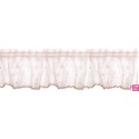 126952-055 VOLANTE TUL FRUNCIDO DOTIA 60 MM. POLIESTER 100% MAQUILLAJE Venta en piezas de 10.00 M