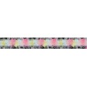 129826-06 GALON FANTASIA LEELA 20 MM. POLIAMIDA+ALGODON+METALIC ROSA Venta en piezas de 20.00 M